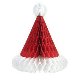 1pc Honeycomb Santa Party Hats for Christmas Ornaments Decorations Table Centerpiece Hanging Home Decoration Accessories 2018