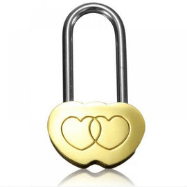 Hot Sale Padlock Love Lock Engraved Double Heart Valentines Anniversary Day Gifts Couple Christmas Gift