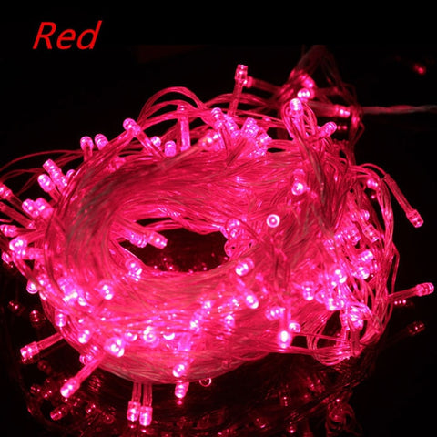 10M 20M 30M 50M 100M LED Garland String Light Christmas Fairy Lights Outdoor for Christmas Tree Wedding Party Decoration navidad