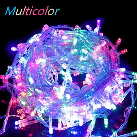 10M 20M 30M 50M 100M LED Garland String Light Christmas Fairy Lights Outdoor for Christmas Tree Wedding Party Decoration navidad