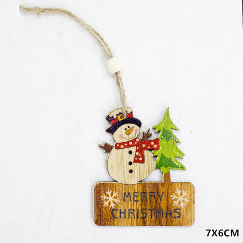 2020 New Year Natural Xmas Elk Wood Craft Christmas Tree Ornament Noel Christmas Decoration for Home Wooden Pendant Navidad Gift