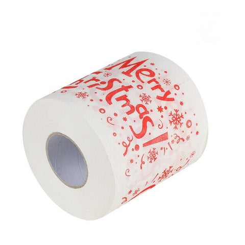 Home Santa Claus Bath Toilet Roll Paper Christmas Supplies Xmas Decor Tissue Рождество новый год Natal Noel