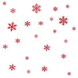 Christmas Wallpaper Snowflake Stickers Window Glass New Year Wallpaper Stickers Wallpaper Stickers Atmosphere Decoration For Kid