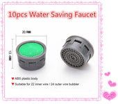 10pcs Water Saving Faucet Nozzle Faucet Aerator Water Saving Kitchen Bathroom Accessories Faucet Connector Shower christmas x