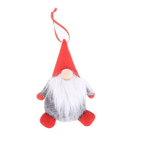 Handmade Long Hat Swedish Stuffed Gnome Toy Santa Doll Gnome Nordic Home Ornaments Christmas Santa Gift Decoration for Home