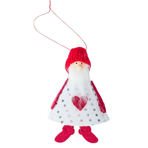 Handmade Long Hat Swedish Stuffed Gnome Toy Santa Doll Gnome Nordic Home Ornaments Christmas Santa Gift Decoration for Home