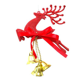 Merry Christmas Decorations Silver Gold Xmas Baubles Chital Christmas Tree Ornament Reindeer Party Decor Hanging