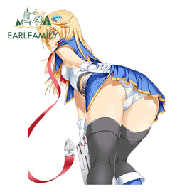 EARLFAMILY 13cm x 10.17cm Hot Sexy Bikini Girl Decal BlazBlue Noel Vermillion Auto Motor Decorative Anime Car Sticker Graphic