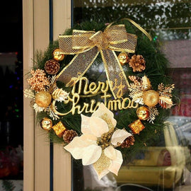 Christmas Decorations 40cm Wreath Wreath Hotel Mall Ornaments Venue Layout Props Door Hanging Window Pendant