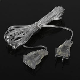 3m Power Extension Cable Plug Extender Wire For LED String Light Christmas Lights EU,US Plug L29K