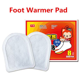 Foot Warmer Pad Sticker Paste Patch Warm Product 10Hours Socks Christmas Present Sanitation Anti Winter Inside socks shoes toes