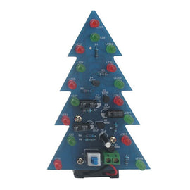 DIY Kit Christmas Tree LED Flash Light Electronic Production Fun Suit Christmas Gift