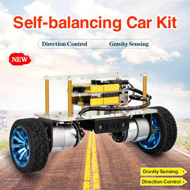 Keyestudio Self-balancing Car Kit For Arduino Robot/STEM Kits Toys for Kids /Christmas Gift